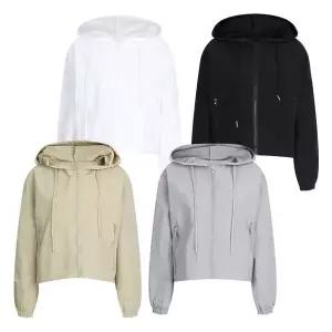 [NS홈쇼핑][샵앤] 여성 봄신상 간절기 후드 긴팔 바람막이 데일리 점퍼 EGG-WJP-20776..