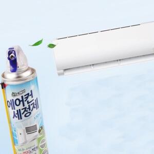 [2개구성] 산도깨비 에어컨 세정제 330ml 먼지청소 곰팡이 냄새제거 세균 EW8A0504