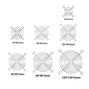 메탈 메쉬 핑거 가드 보호 네트 팬 그릴 5 개 40mm 120mm 냉각 손가락 커버