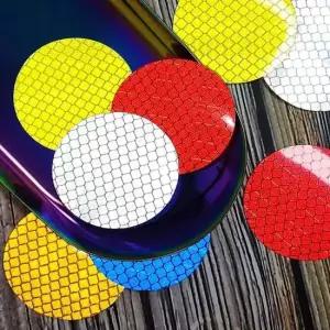 현이몰 차량용 방수 야광스티커 안전 튜닝 야광테잎 스티커 반사 컬러 반사스티커 자동차 테이프 차량