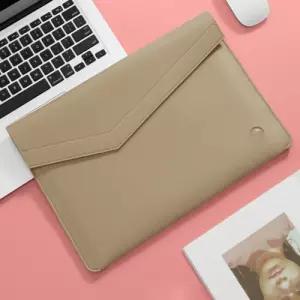 슬림에어 노트북 가죽 슬리브 파우치 13형 베이지