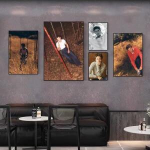 가수 H HeNrY Y M MoOdIE E 무드 스윙스 포스터 고성능 기숙사 거실 미적 벽 장식 그림 스티커