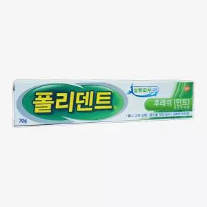 폴리덴트 의치부착제 후레쉬 민트 70g 틀니접착