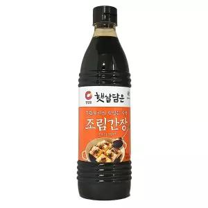 햇살담은 조림간장 840ml x 1개 / 요리소스 맛소스