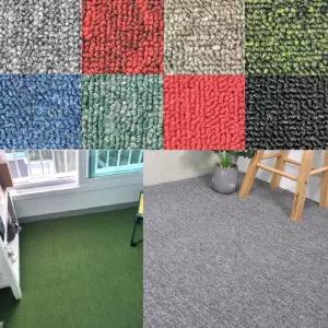 간편시공 냉기 소음차단 잘라쓰는 방염 롤카페트 바닥매트 소음흡수 DIY 매장매트