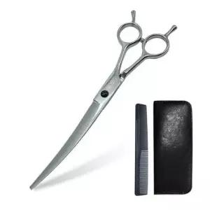 [반려] 펫전용 블랙볼트 커브가위 케이스/일자빗포함