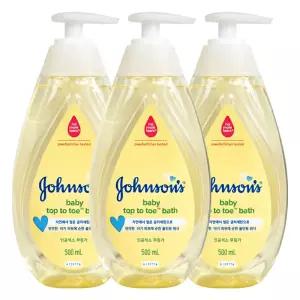 존슨즈 탑투토 베이비 바스 500ml X 3개