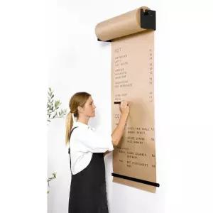 종이 메뉴판 크라프트 식당 카페 드로잉 양식집 롤페이퍼