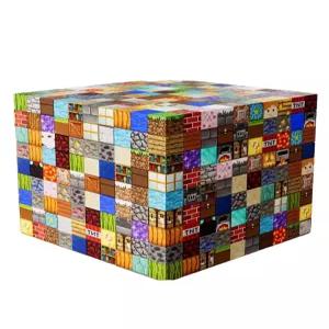 교구 마인크래프트 자석 벽돌 큐브 피규어 블록 구현