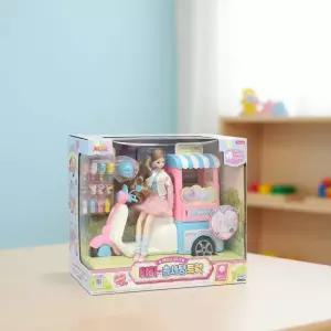 미미 솜사탕 트럭 인형 캐릭터 마론 패션 역할놀이 가게 판매 소꿉놀이 장난감 여아선물