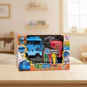 꼬마버스타요 전동 공구놀이 장난감 전동드라이버 자동차 분해 조립 정비사 수공구 역할놀이