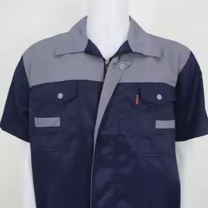 단체 작업복 유니폼 현장 근무복 반팔 셔츠