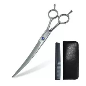 [반려] 펫전용 블루볼트 커브가위 케이스/일자빗포함