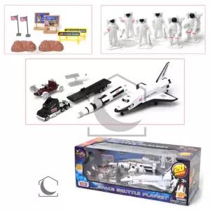 우주선 로켓 장난감 우주 비행사 피규어 자동차 모형 세트 역할놀이장난감 우주정거장 미니카세트