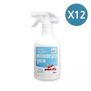 [반려] 깨끗하개 탈취제 750ml 파우더 12P 강아지 고양이