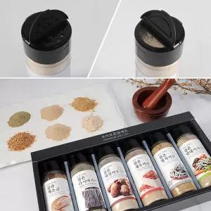 국산 천연 조미료 혼합세트 맛내기 버섯 새우 멸치 다시마 깨소금