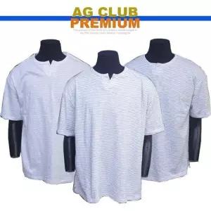 BS 레이 스트라이프 반팔티 BW