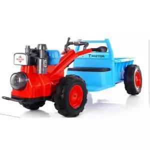 경운기 전동 자동차 듀얼 푸쉬카 원격 트랙터 2V 승용완구 농촌체험 대용량