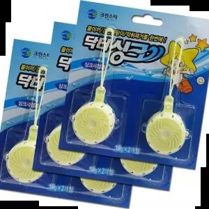 배수구청소 크린스타 걸이식 씽크대 닥터싱크 세정제 6개