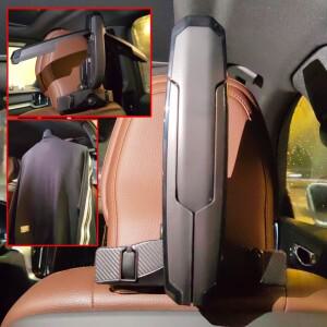 볼보 호환 XC60 S60 V60 S90 V90 EM90 뒷좌석 코트 랙 옷걸이 가방 자동차 인테리어 액세서리 부품