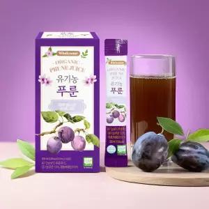 홀썸 NFC 착즙 100% 유기농 푸룬 15포 무첨가 주스 푸룬 즙