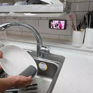 핸드폰 흡착패드 블랙 뽁뽁이