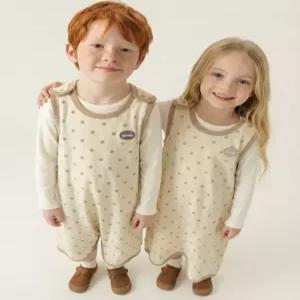 GG7Kids 아동 남아 여아 공용 커플 골지 유아 수면조끼