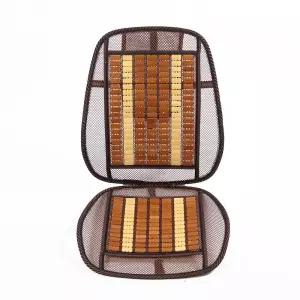 [제이커머스]7day 대나무 자동차 방석(일자) 카시트 차량용 판촉물 기프트용품 납품용 자동차시트 차량용시