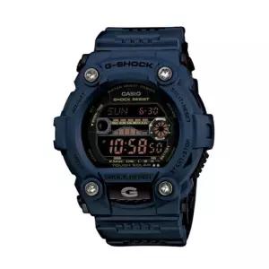 지샥 블랙 인디고 남성 남자 태양광 레진시계 스포츠시계 GR-7900NV-2