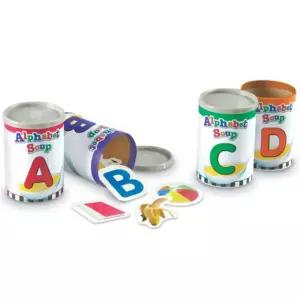 알파벳 단어카드 통조림 놀이학습 영어 유치원 소문자 장난감 방문교사 교구 6세 완구