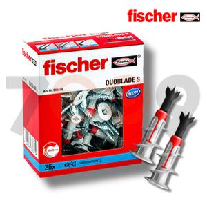 피셔 듀오블레이드 S 석고보드용 칼블럭 석고보드앙카 25매입