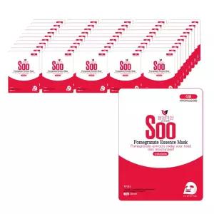 [유통기한 임박] 청정미인 에센스 석류 마스크팩, 1개입, 10개 (총10매)