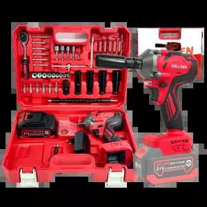 켈슨 무선 전동 임팩드릴 드라이버 세트
