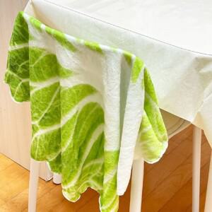 배추이불 휴대용 쇼파블랭킷 웃긴선물 겨울담요