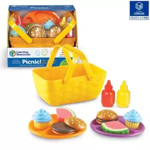 러닝리소스 뉴스프라우츠 소꿉놀이 장난감 소풍 피크닉 음식 디저트 모형 상황극 상상력발달