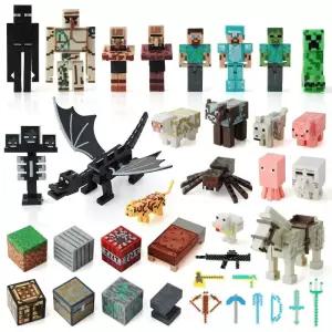 틴다샵 마인크래프트피규어 키링 장난감 무기 칼 검