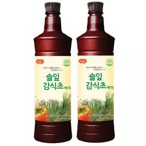 광야식품 솔잎 감식초 베이스 970ml x 2개