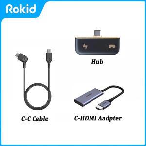 Rokid 액세서리 허브 충전기 Air용 C-HDMI 어댑터 케이블 MAX AR 스마트 안경