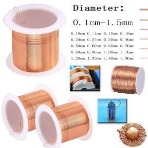 에나멜 구리선 5MM 권선선 고온 저항 모터 구리 코일선 인덕터용 변압기