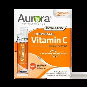[정품]오로라 리포좀 비타민C 액상 (3000mg 고함량) 32포