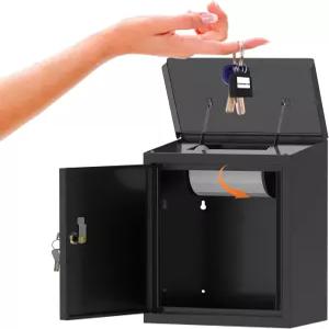 자동차용 디디히어 키 드롭 박스 리턴 월 마운트 야외용 방지 및 방수 설계 호텔용 대형 안전 보관함