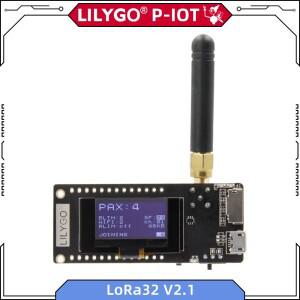 [호환품]릴리고 TTGO LoRa32 V2.1 1.6.1 ESP32 433M 호환Hz 868MHz 915MHz 개발 보드 0.96 인치 OLED TF