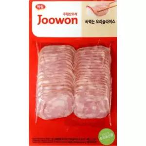 주원산오리 싸먹는오리슬라이스320g 1개