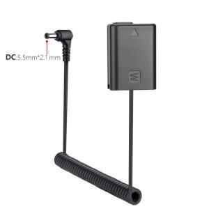 AC-PW20 NP-FW50 더미 배터리 DC D-Tap 커플러 소니 알파 A5100 A6000 A6100 A6300 A6400 A6500 ZV-E10 A7