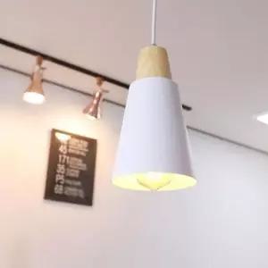 [Deco] 팬던트 보니 1등용 화이트우드 홈조명 인테리어 실내조명 심플디자인 식탁 카페 팬션