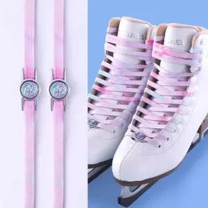 끈 그라데이션 피겨화 나염 빙상 컬러 보라 액세서리 240cm 신발 스케이트 환