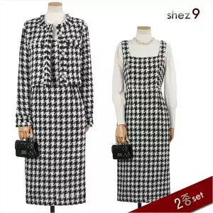 [하프클럽/쉬즈나인]코엘 하운드 원피스 투피스