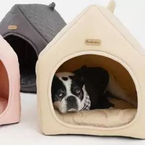 [반려] 레드퍼피 크림하우스 베이지