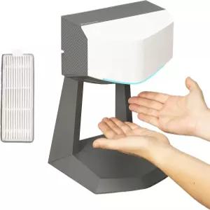 상업용/주거용(가정용) 액세서리 스탠드 및 HEPA 필터가 장착된 REVSQUARED 핸드 드라이어 - 컴팩트 휴대용