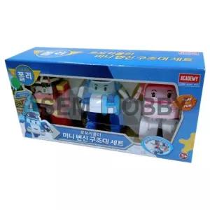 로보카 폴리 세트 엠버 변신 로이 미니 구조대 로보카 EBP3+9FxD